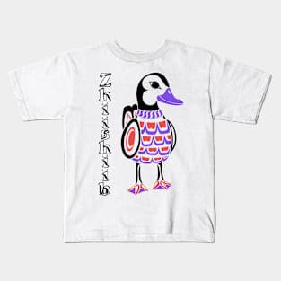 Duck (Zhiishiib) Kids T-Shirt